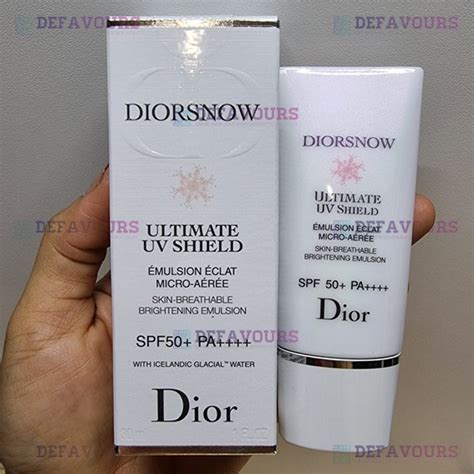 dior sonnenschutz|DIOR Diorsnow UV Shield SPF50+ 30ml 